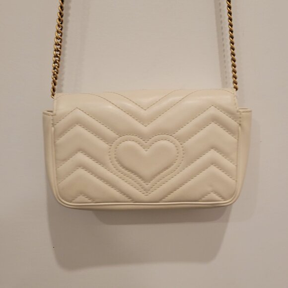 Gucci Marmont Super Mini - White - Picture 5 of 13